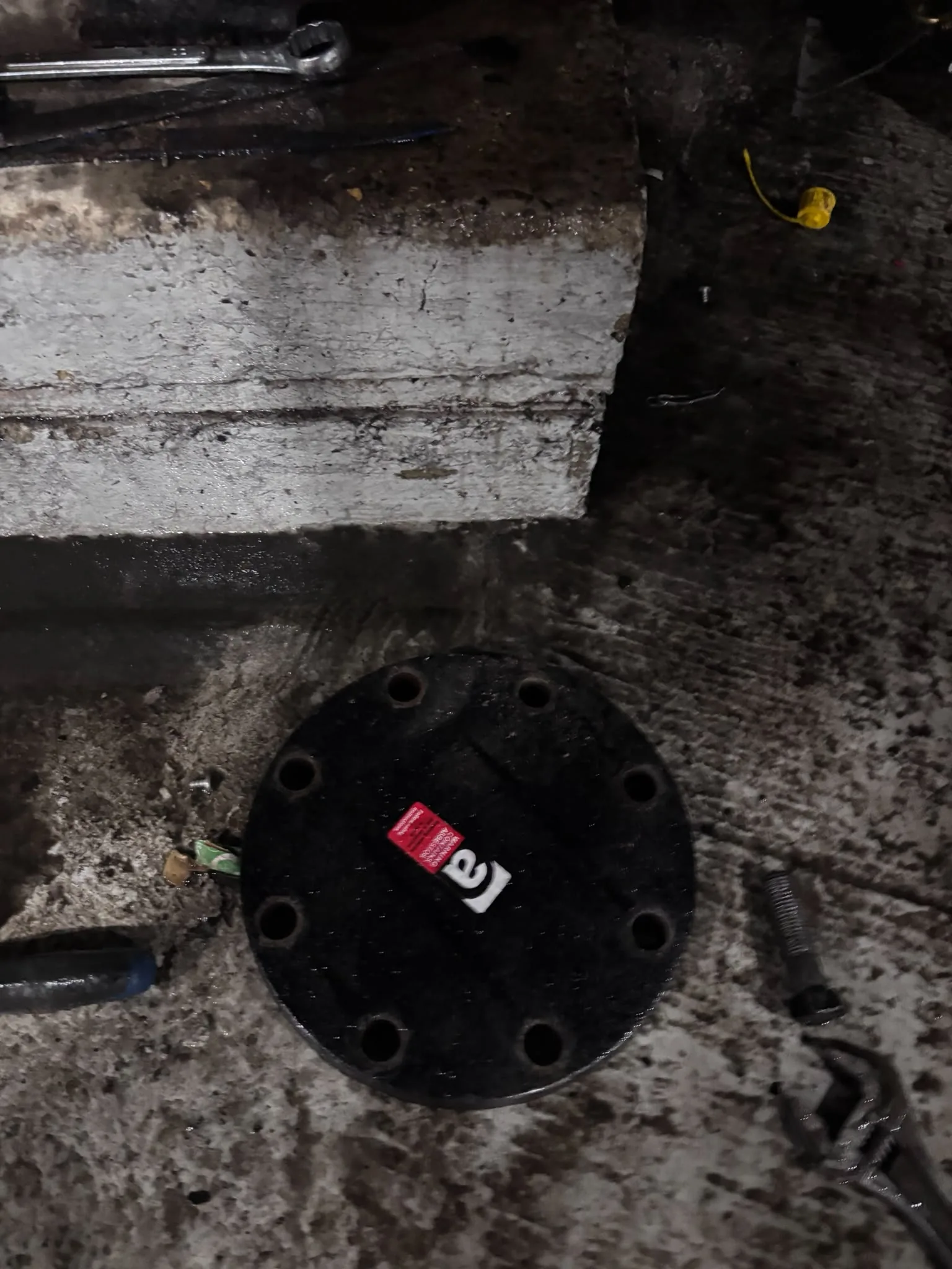 Artex scraping from a concrete ceiling during Cricklewood refurbishment