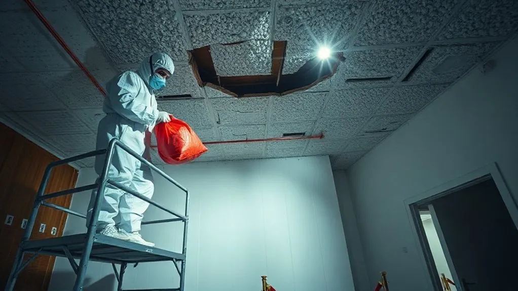Asbestos Ceiling Removal in Cricklewood — HSE-licensed specialists