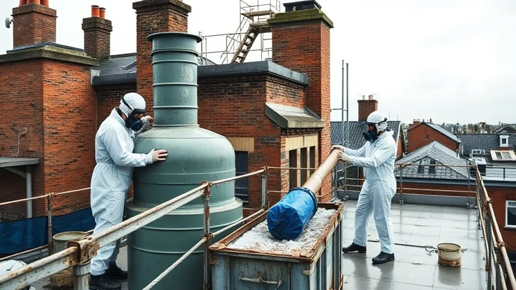 Water Tank & Flue Removal in Cricklewood — HSE-licensed specialists